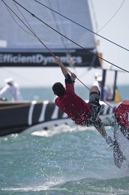 26 01 2009 - Auckland (NZL) - Louis Vuitton Pacific Series - BMW ORACLE Racing - Training
