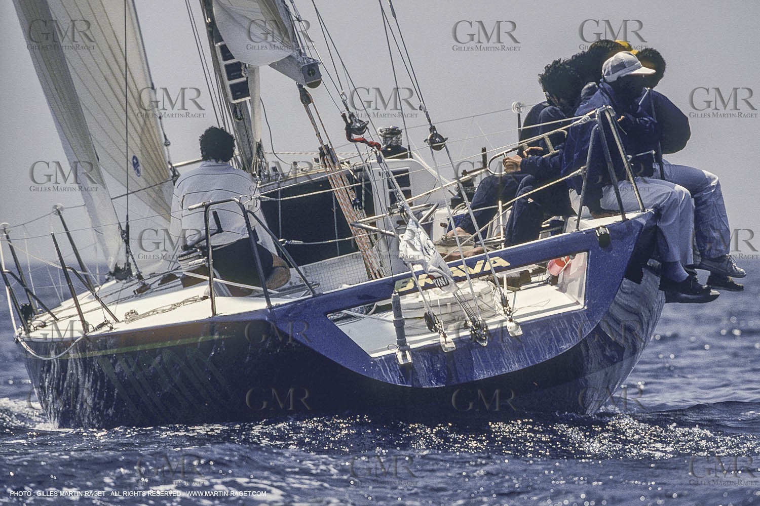 Sailing, Yacht Racing, One Ton Cup 1989, Naples (ITA)