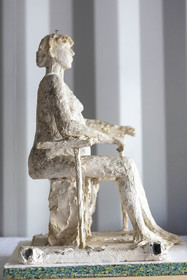 06 01 2020, Arles, (FRA), oeuvre de Germaine Richier, Cornelia I 1944,, Plâtre original avec triangulation, 46 x 26 x 34 cm, Collection famille Germaine Richier