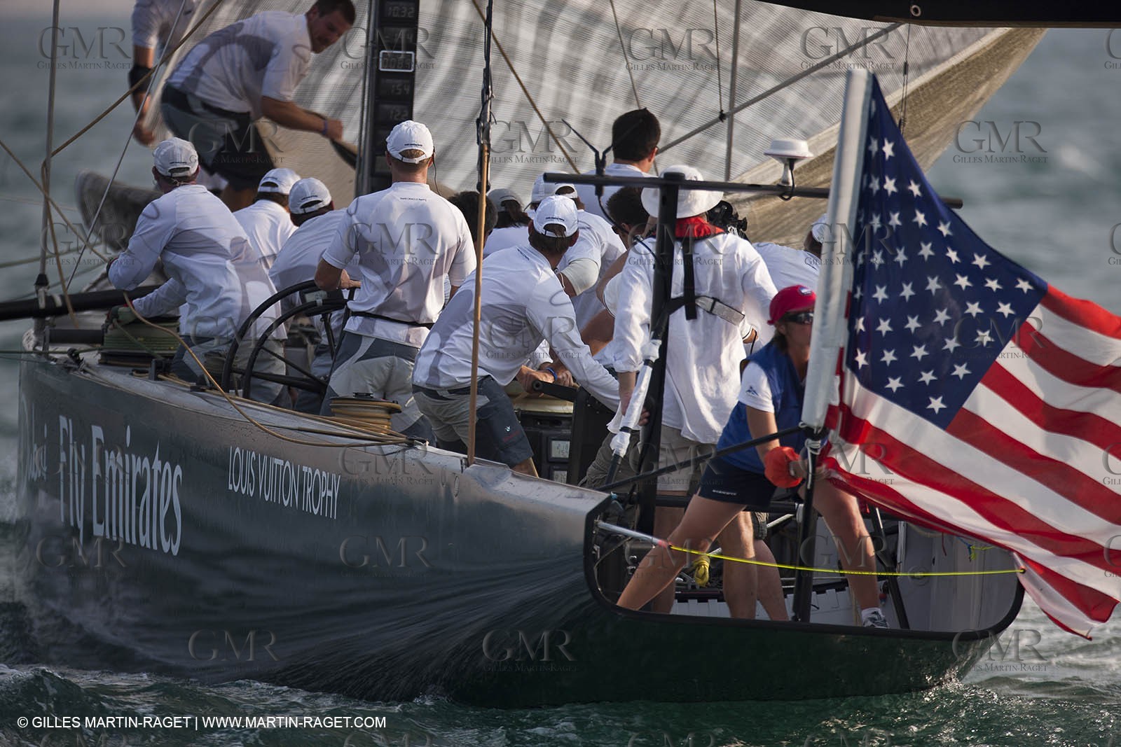 14 11 2010 - Dubai (UAE) - Dubai Louis Vuitton Trophy -  BMW ORACLE Racing - Training - Race Day 1