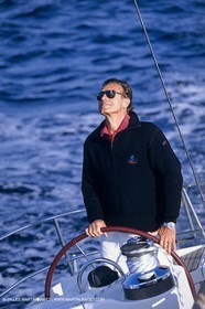 Sailing, cruising, people, only one man