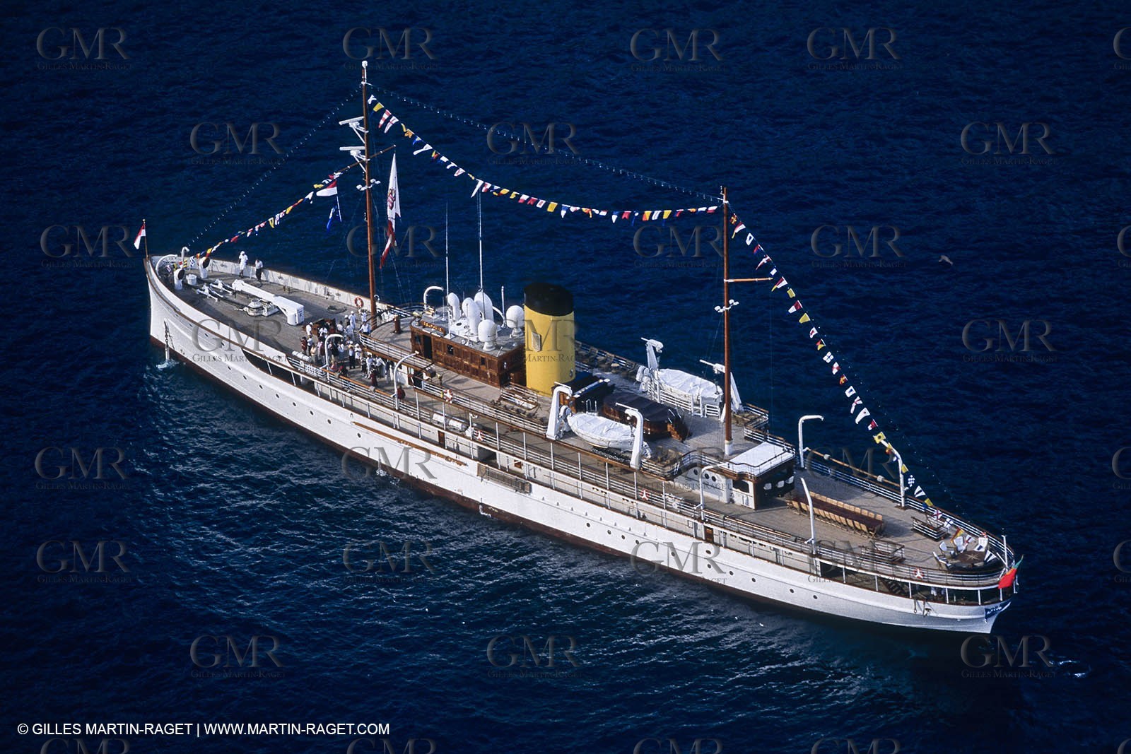 Classic Motor Yachts - Delphine at the Monaco Classic Week