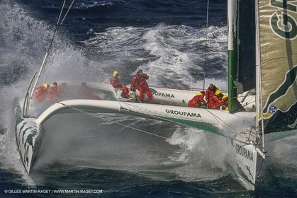 Yacht Racing, Multihull, ORMA 60, Franck Cammas, Groupama