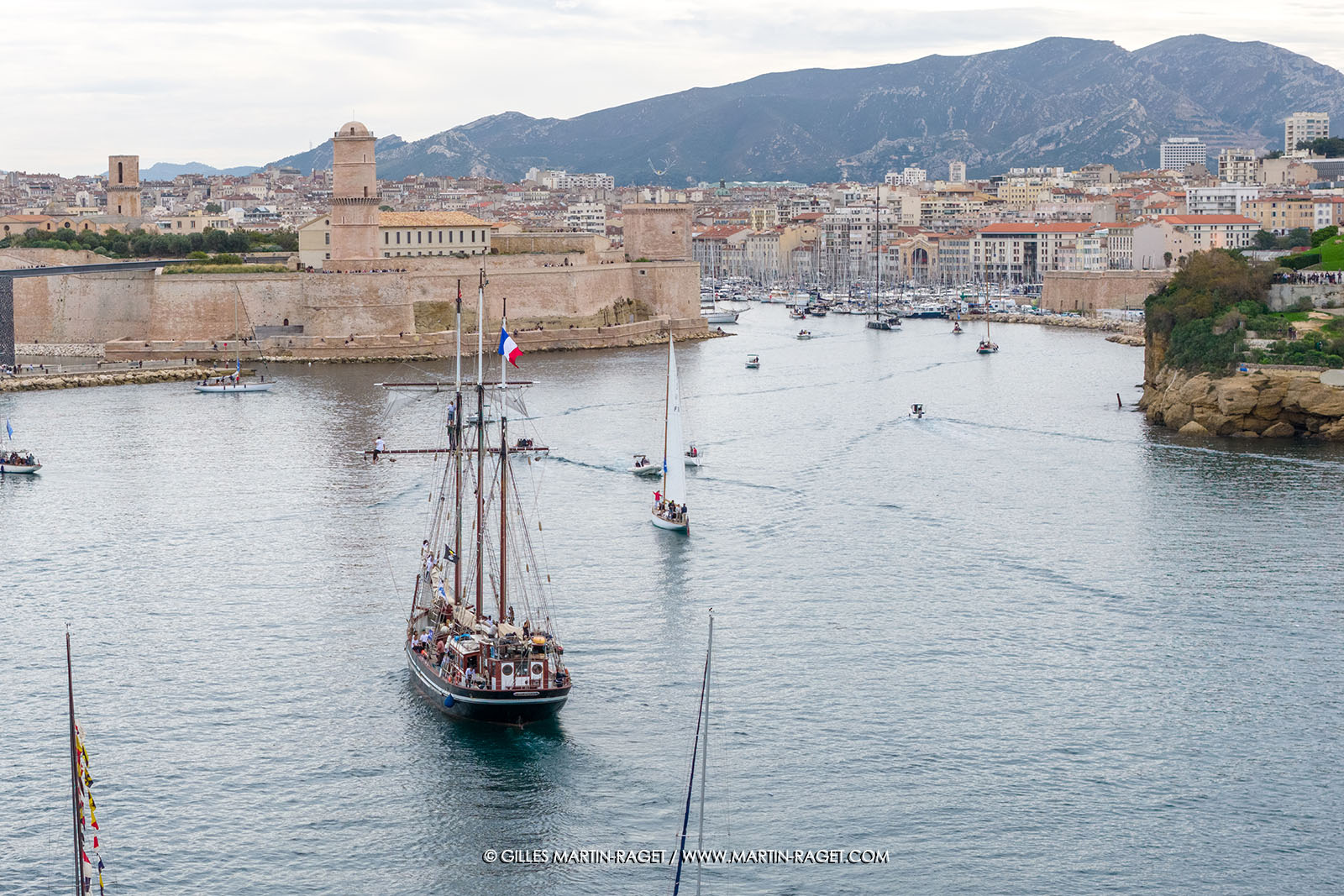 25 10 2025, Marseille (FRA), MED25 - Armada pour la Paix - Arrivée du Bel Espoir à Marseille
