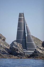 16 02 2019, Porquerolles (FRA,83), Gunboat 68 sail testing  3