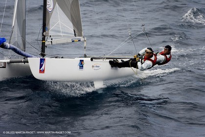 26 04 2007 - Semaine Olympique Française 2007 - Hyères - Jour 5 - Team France - Tornado - BESSON-JARLEGAN