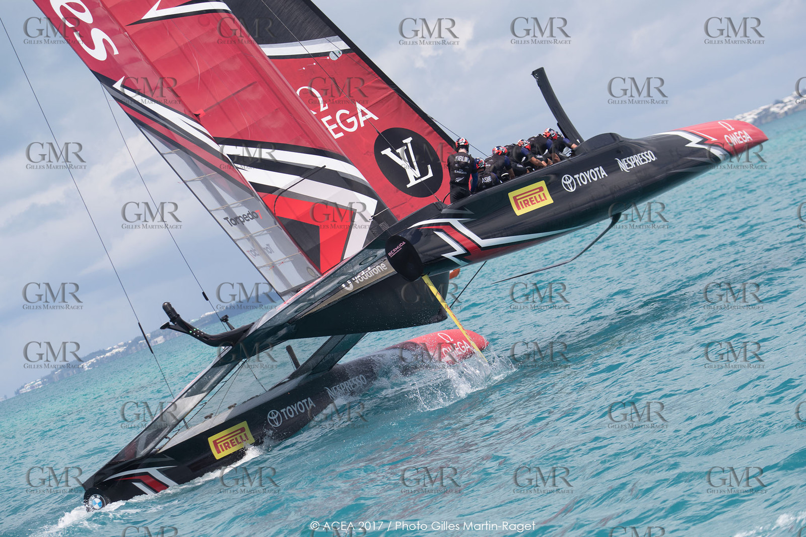 17 06 2017 - Bermuda (BDA) - 35th America's Cup 2017 - 35th America's Cup Match Presented by Louis Vuitton, Race day 1
