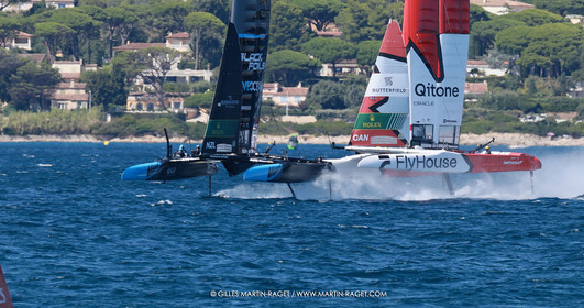10 09 2025, Saint-Tropez,(FRA), Rockwool SailGP France Saint-Tropez, Race Day 1