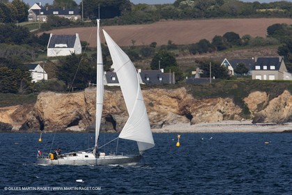 19 05 2010 - Brest (FRA,29) -  Pen Duick V in the Brest straight
