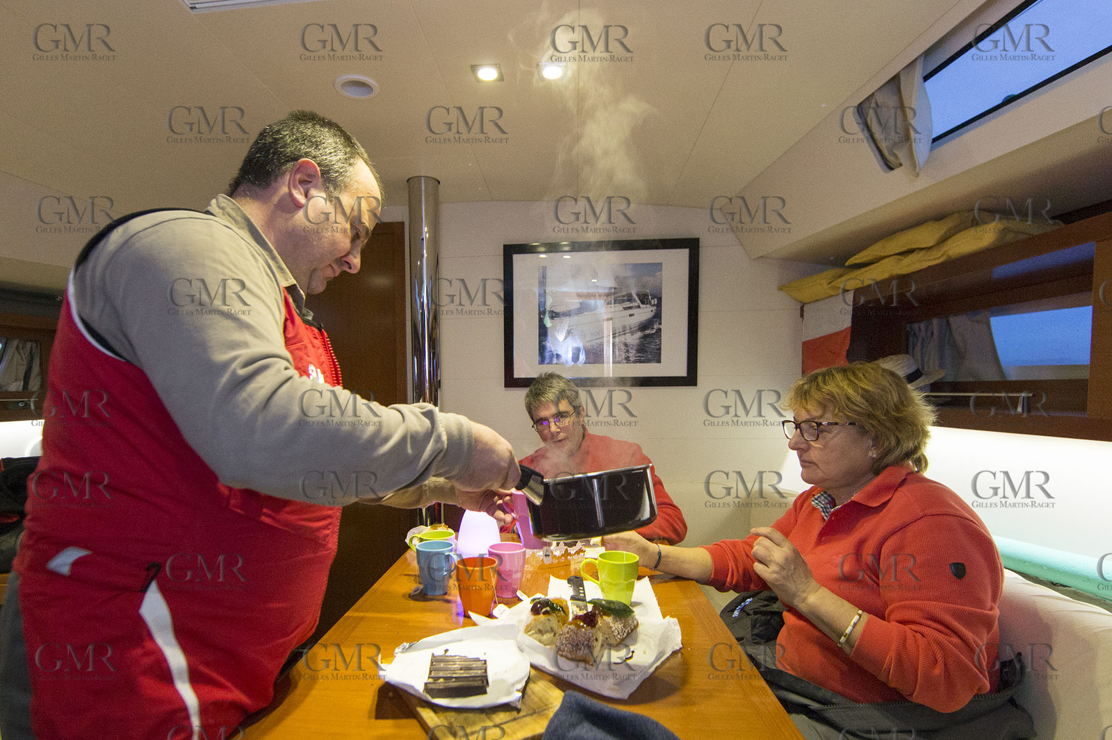 08 01 2016, Marseille (FRA, 13), Cruising in winter in the Calanques