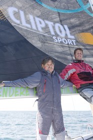 27 03 08- La Grande Motte- (FRA,34) Transat AG2R 2008- Jean-Paul Mouren- Laurent Pellecuer