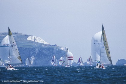 Sailing, Yacht Racing, Admiral's Cup, Cowes Week, Cowes (UK, IOW)