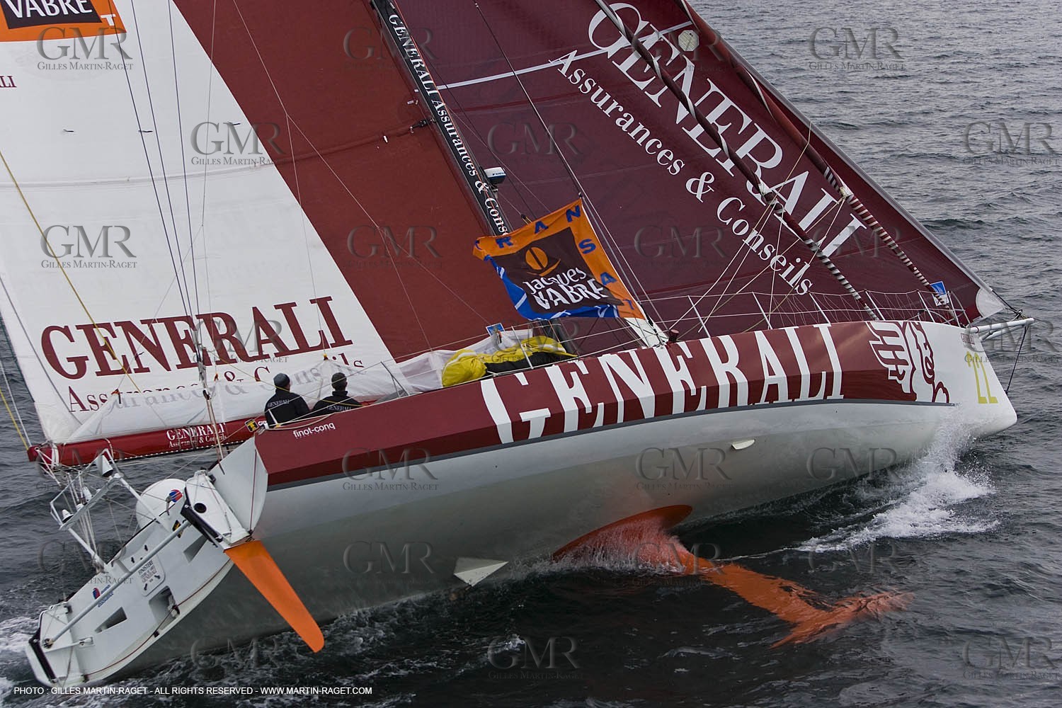 02 10 2007 - Le Havre (FRA,76) - Transat Jacques Vabre 2007 - Monos IMOCA start