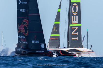 16 09 2024, Barcelona (ESP), 37th America's Cup, Louis Vuitton Cup Semi-final, Race Day 2