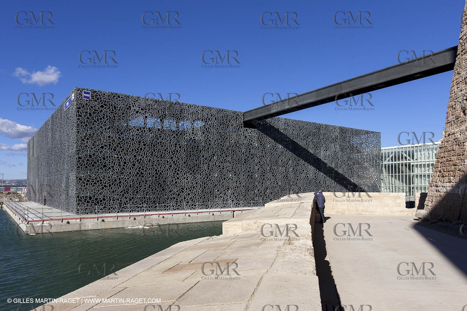 11 01 2013 - Marseille (FRA,13) - Marseille Provence 2013, European capital of Culture, J4 Esplanade, MUCEM Museum and Villa Mediterranée.