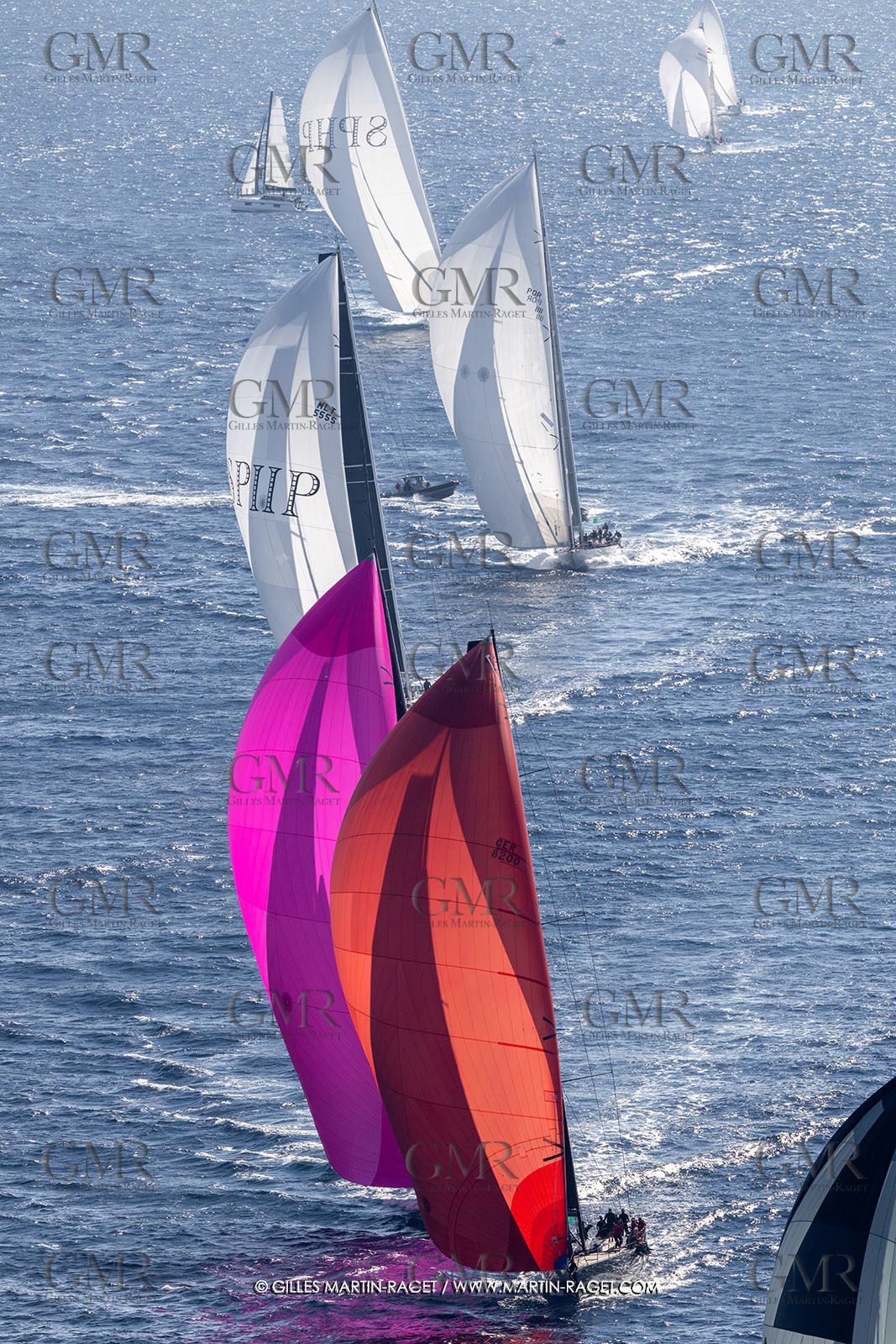 04 10 2025, Saint-Tropez (FRA), Les VoIles de Saint-Tropez 2025, Race Day 6