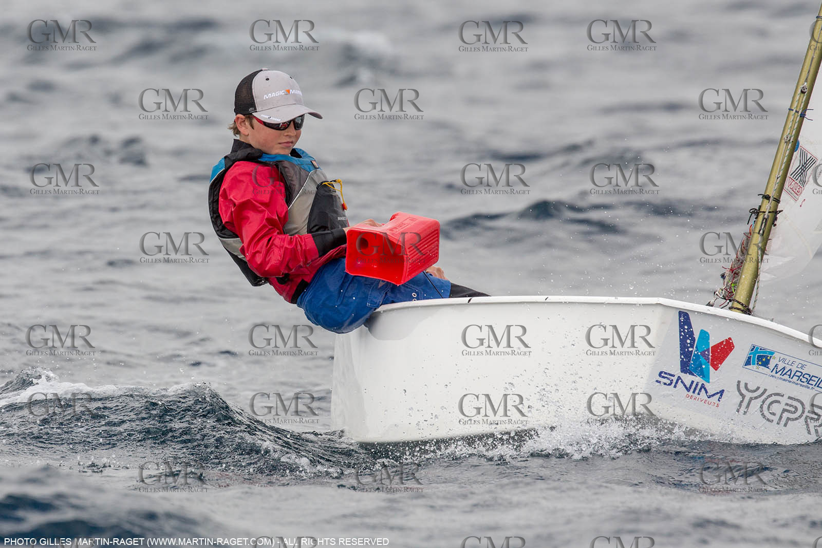 15 04 2016, Marseille (FRA,13), SNIM Dériveurs, Coupe Internationale de Printemps Optimist, Final Day