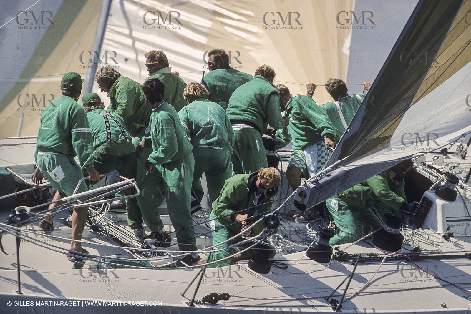 Sailing, Yacht Racing, Admiral's Cup, Cowes (UK, IOW)