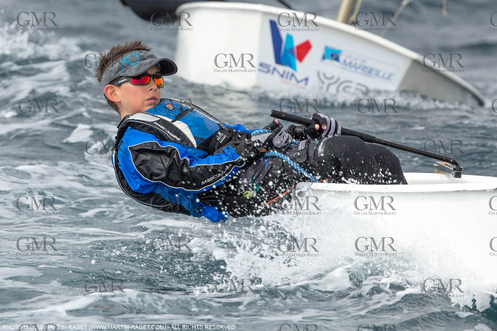 15 04 2016, Marseille (FRA,13), SNIM Dériveurs, Coupe Internationale de Printemps Optimist, Final Day