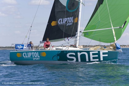 27 03 08- La Grande Motte- (FRA,34) Transat AG2R 2008- Jean-Paul Mouren- Laurent Pellecuer