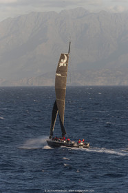 09 10 2017, Calvi (FRA,20), VOR 70 Babsy, Tentative de record autour de la Corse à la voile, skipper Franck Cammas