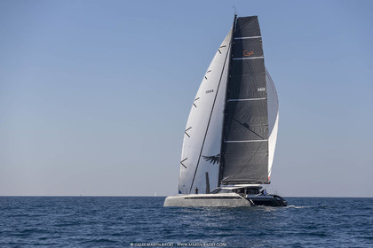16 02 2019, Porquerolles (FRA,83), Gunboat 68 sail testing  3