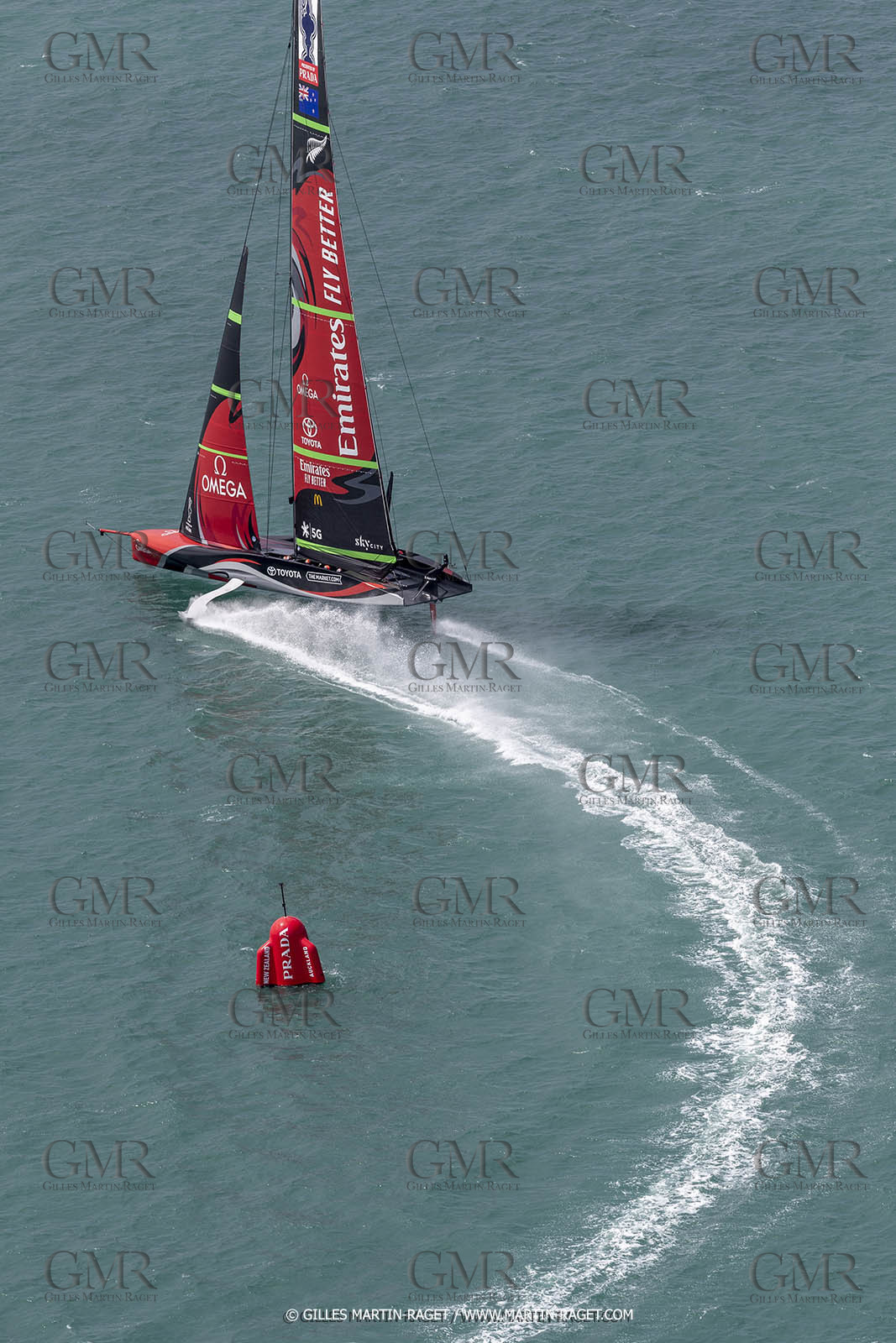11 12 2020 - Auckland (NZL) - 36th America's Cup - Practice Sessions - Day 3 - Emirates Team New Zealand