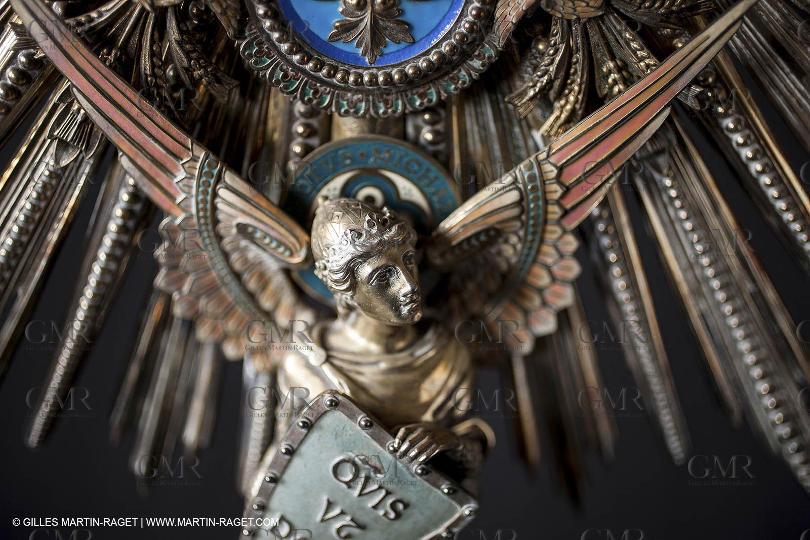 04 02 2013 - Marseille(FRA,13), Notre Dame de la Garde,liturgical silverware