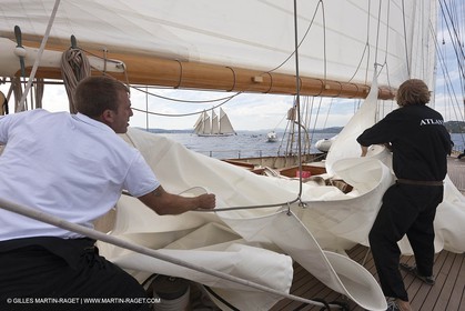 30 09 2010 - SainTropez (FRA,13) - Voiles de Saint Tropez 2010 - onboard Atlantic