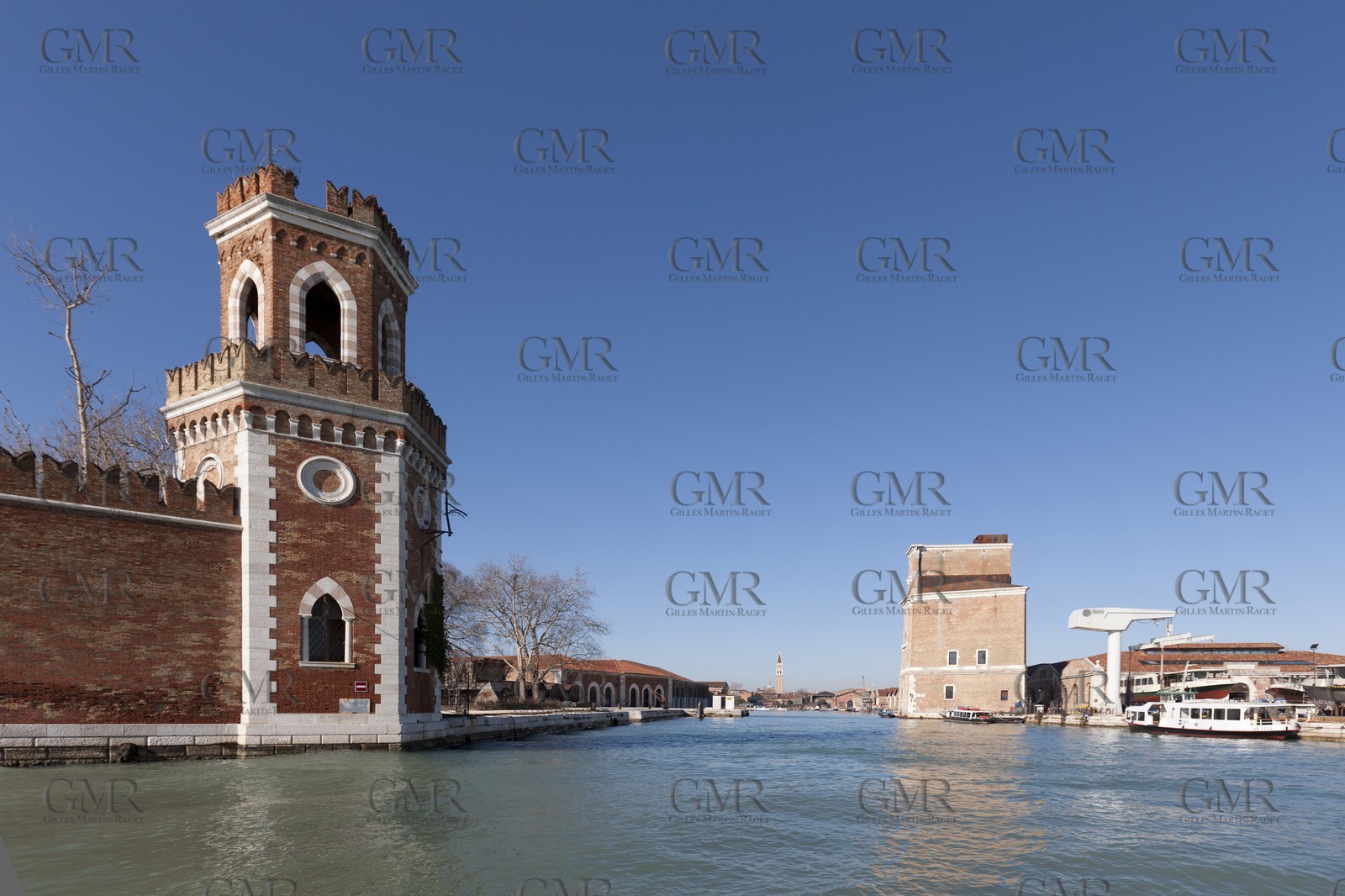 20 02 2012 - Venezia (ITA) - 34th America'sCup - Venezia 2012 America's Cup World Series - The Arsenale where the AC45 moorings, public village, media center and Club 45 will be located