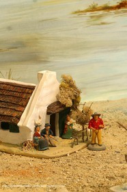 Great crib from les Saintes Maries de la mer (FRA, 13) for Christmas, December 2010