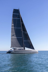 05 02 2019, La Grande Motte (FRA,34), Gunboat 68 sail testing  2