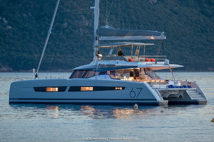 30 08 2018, Porto Vecchio (FRA, South Corsica) Chantier Fountaine-Pajot, Alegria 67