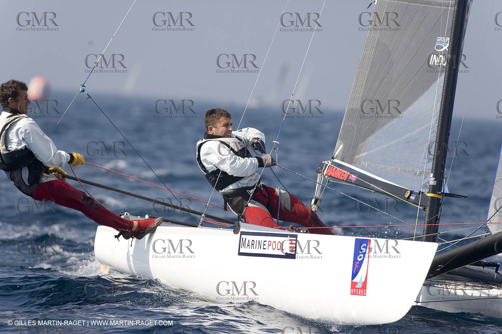 22 04 2007 - 2007 Semaine Olympique Française - Hyères (South of France) - Day 1 - Team France - Tornado - Revil - Espagnon