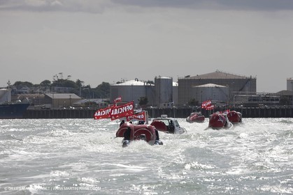 29 01 2009 - Auckland (NZL) - Louis Vuitton Pacific Series - BMW ORACLE Racing - Training