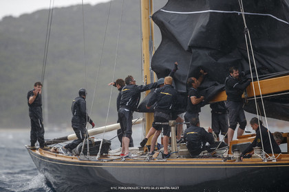 19 06 2024, Porquerolles Island (FRA), Championnat du monde des 12 m JI 2024, Race Day 1