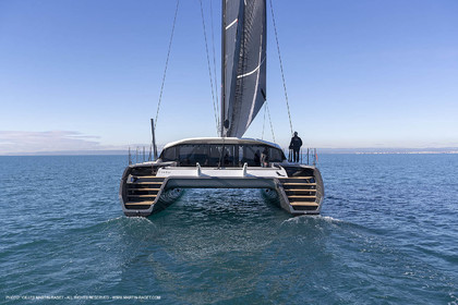 05 02 2019, La Grande Motte (FRA,34), Gunboat 68 sail testing  2