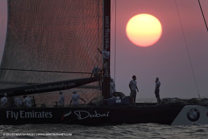 14 11 2010 - Dubai (UAE) - Dubai Louis Vuitton Trophy -  BMW ORACLE Racing - Race Day 1