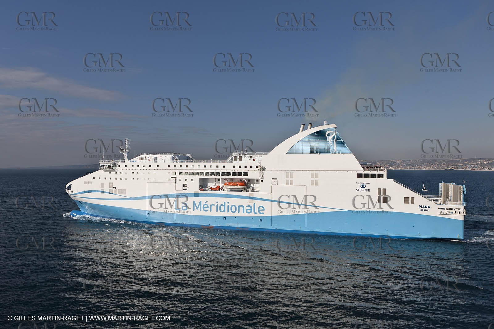 14 01 2012 - Marseille (FRA,13) - La Meridionale shipping company - the Piana off Marseille and the Calanques