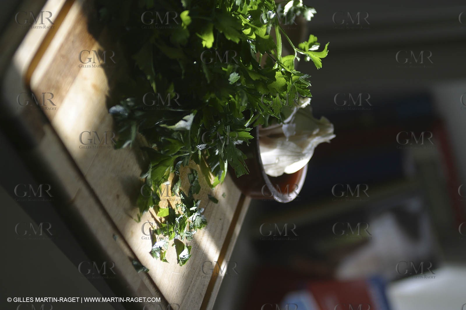 Cooking herbes from Provence - Garlic and Parsley