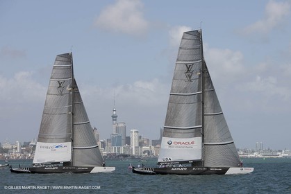 03 02 2009 - Auckland (NZL) -  Louis Vuitton Pacific Series -  Racing Day 4 - Round Robin 1