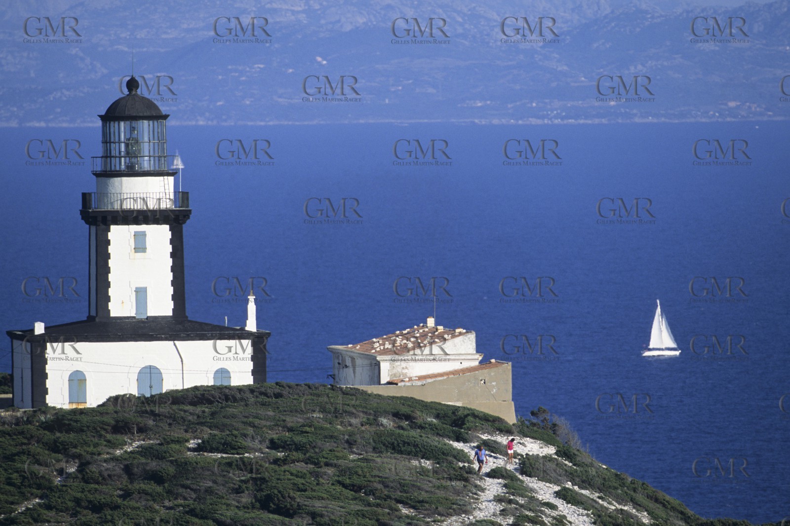 France, Corsica, Bonifacio Straight, Pertusato lighthouse
