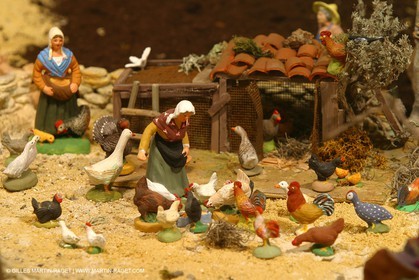 Great crib from les Saintes Maries de la mer (FRA, 13) for Christmas, December 2010