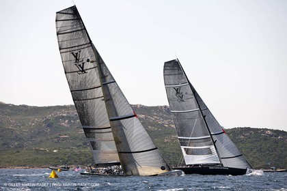 19 05 2010 - La Maddalena (ITA, Sardinia) Louis Vuitton Trophy - BMW ORACLE Racing - Training