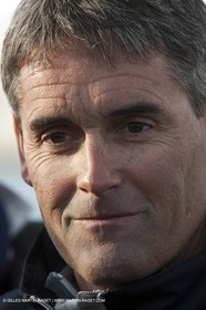 19 01 2010 - Valencia (ESP) - 33rd America's Cup - BMW ORACLE Racing - Valencia Training - Sail 3 - International press visit base - Russell Coutts