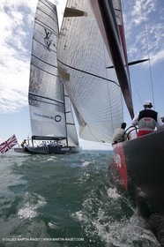 29 01 2009 - Auckland (NZL) - Louis Vuitton Pacific Series - BMW ORACLE Racing - Training