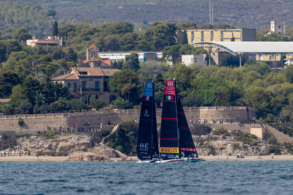 16 09 2023, Vilanova i La Geltru (ESP), 37th America's Cup, 1st Preliminary Regatta, Race Day 2