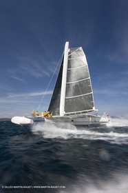 14 06 2008 - Toulon-Hyères (FRA,83) - 50 knots record attempt trials by l'Hydroptère