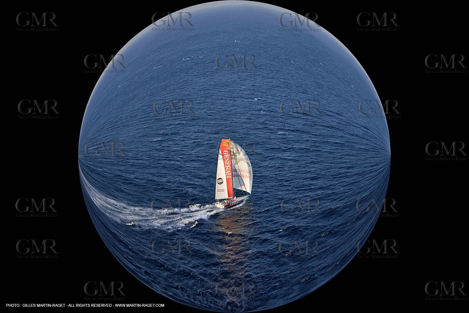 27 09 2008 - Lorient (FRA, 56) - Generali - Yann Eliès - Vendée Globe 2008 Training