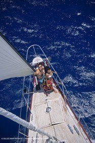 Voile, croisière, personnages, couples